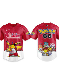 Philadelphia Phillies Pokemon Go Night 2026 Game Baseball Jersey