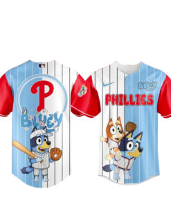 Philadelphia Phillies x Bluey Fans Baseball Jersey