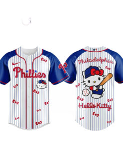 Philadelphia Phillies x Hello Kitty 2026 And Sanrio World Baseball Jersey