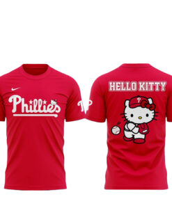 Philadelphia Phillies x Hello Kitty Night 2026 All Red Shirt