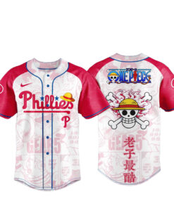Philadelphia Phillies x One Piece Night 2026 Game Baseball Jersey
