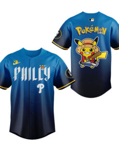 Philadelphia Phillies x One Piece x Pokemon 2026 Night Baseball Jersey