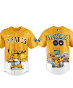 Pittsburgh Pirates Pokemon Go Night 2026 Game Baseball Jersey