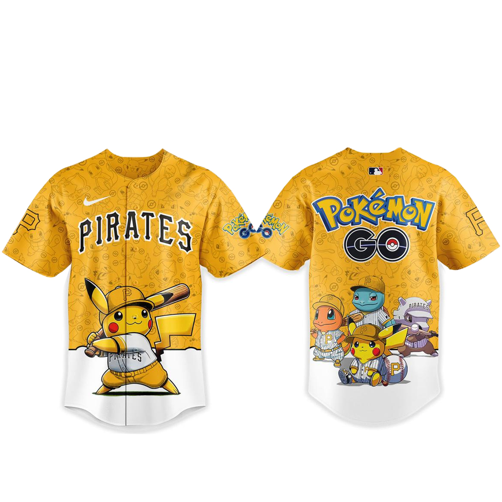 Pittsburgh-Pirates-Pokemon-Go-Night-2026-Game-Baseball-Jersey.jpg Pittsburgh Pirates Pokemon Go Night 2026 Game Baseball Jersey