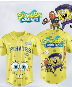 Pittsburgh Pirates Spongebob Baseball Jersey