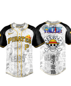 Pittsburgh Pirates x One Piece Night 2026 Game Baseball Jersey