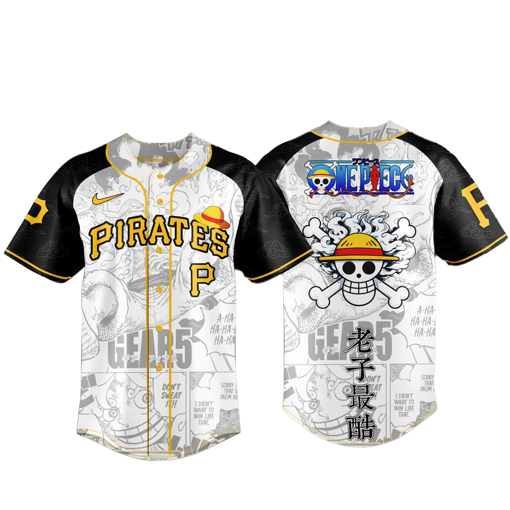 Pittsburgh Pirates x One Piece Night 2026 Game Baseball Jersey Pittsburgh Pirates x One Piece Night 2026 Game Baseball Jersey