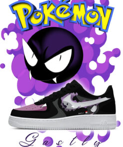 Pokemon Gastly Air Force 1 Shoes Sneakers