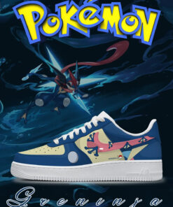 Pokemon Greninja Air Force 1 Shoes Sneakers