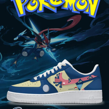 Pokemon Greninja Air Force 1 Shoes Sneakers