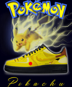 Pokemon Pikachu Air Force 1 Shoes Sneakers