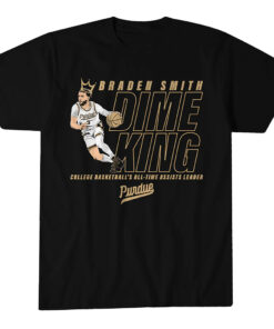 Purdue Basketball Braden Smith All-Time Assists Record T-Shirt
