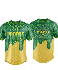 San Diego Padres Happy St Patrick’s Day 2026 Baseball Jersey
