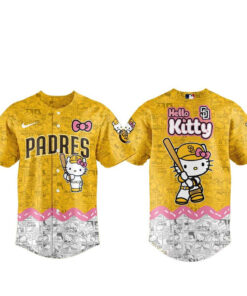 San Diego Padres Hello Kitty 2026 Homerun Charm Baseball Jersey