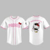 San Diego Padres Hello Kitty Night All White 2026 Baseball Jersey 3 San Diego Padres Hello Kitty Night All White 2026 Baseball Jersey