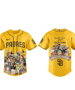 San Diego Padres Studio Ghibli 40th Anniversary 2026 Baseball Jersey
