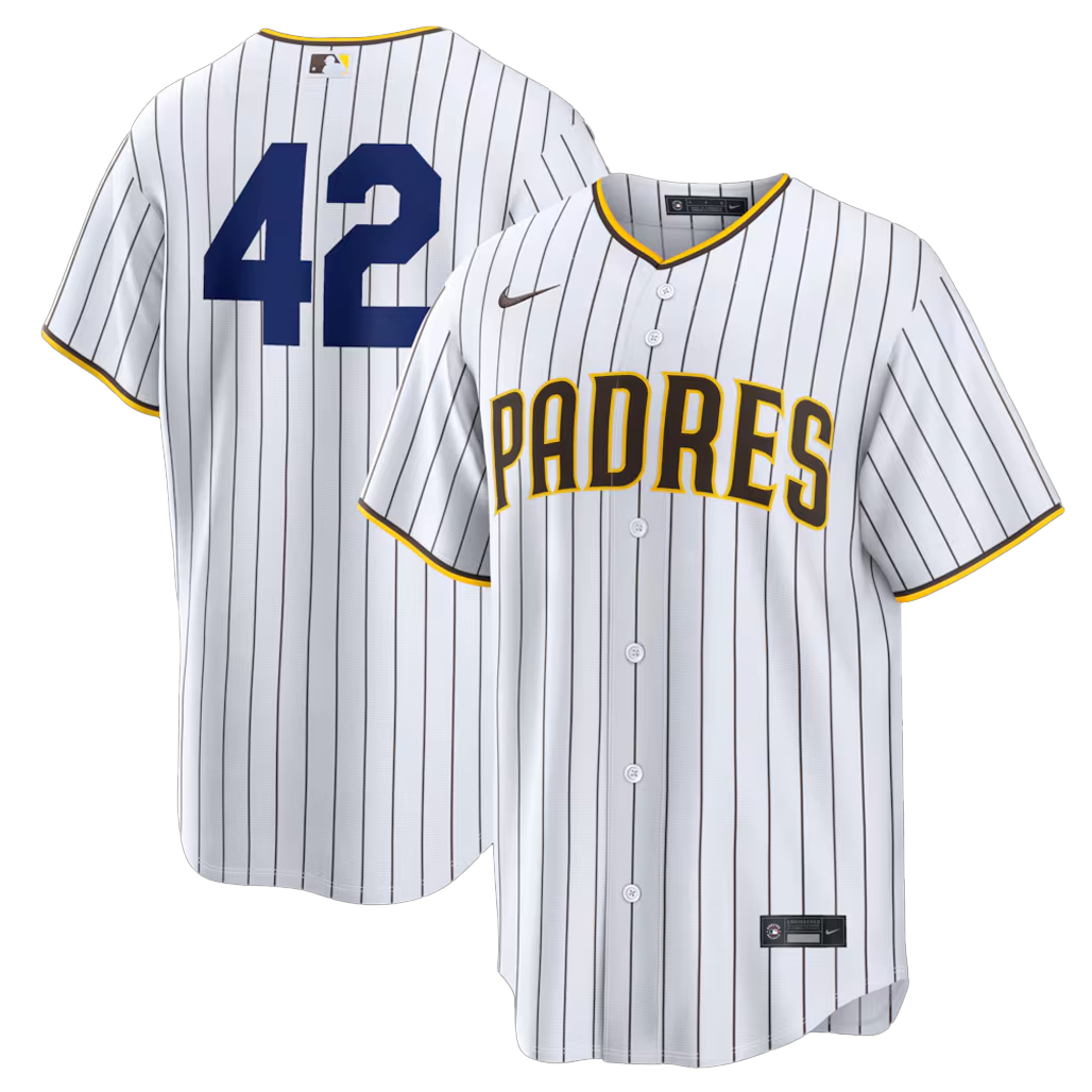 San-Diego-Padres-White-Home-2026-Jackie-Robinson-Day-Baseball-Jersey.jpg San Diego Padres White Home 2026 Jackie Robinson Day Baseball Jersey