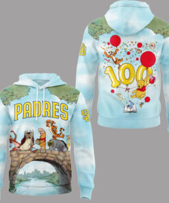 San Diego Padres Winnie Pooh 100th Anniversary 2026 Hoodie