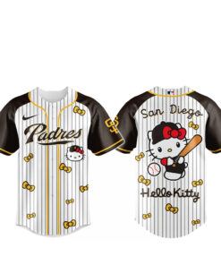 San Diego Padres x Hello Kitty 2026 And Sanrio World Baseball Jersey