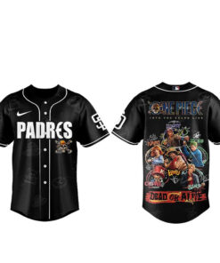 San Diego Padres x One Piece Live Action 2026 Baseball Jersey