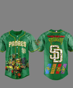San Diego Padres x Teenage Mutant Ninja Turtles 2026 Baseball Jersey Version 1
