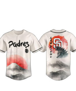 San Diego Padres x The Godzilla Kaiju Baseball Jersey