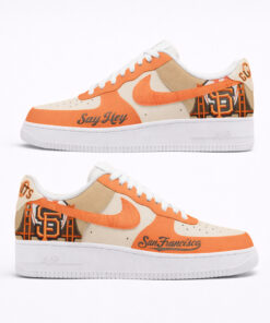 San Francisco Giants Baseball League Air Force 1 Shoes Sneakers