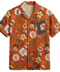 San Francisco Giants Brandon Belt 2026 Hawaiian Shirt