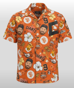 San Francisco Giants Brandon Belt Celebration Day 2026 Hawaiian Shirt