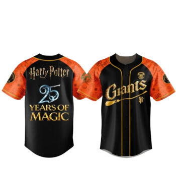 San Francisco Giants Harry Potter 25 Years of Magic Game Night 2026 Baseball Jersey