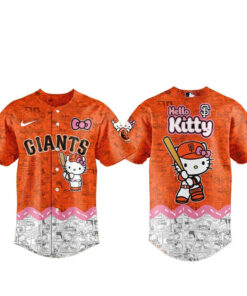 San Francisco Giants Hello Kitty 2026 Homerun Charm Baseball Jersey