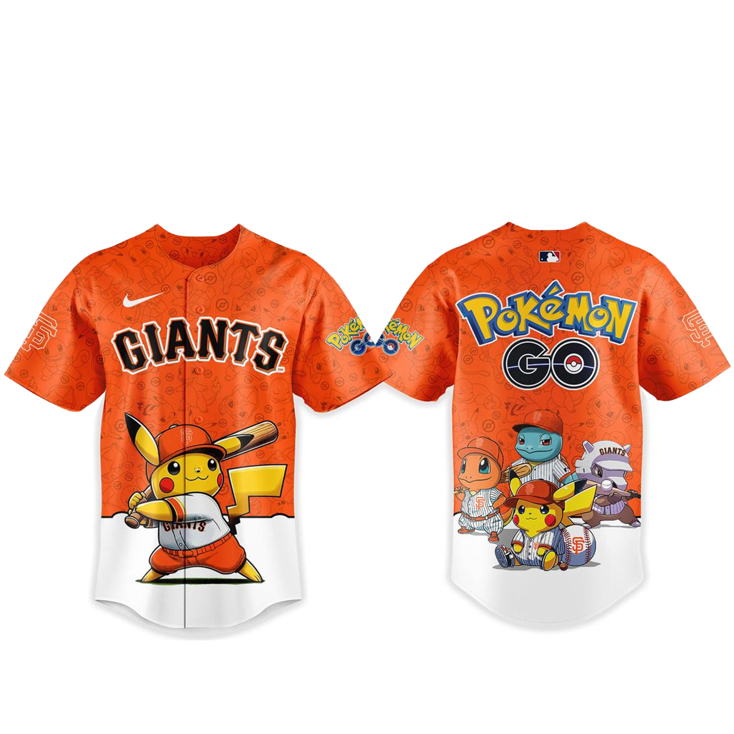 San-Francisco-Giants-Pokemon-Go-Night-2026-Game-Baseball-Jersey.jpg San Francisco Giants Pokemon Go Night 2026 Game Baseball Jersey
