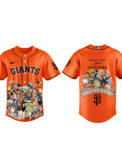 San Francisco Giants Studio Ghibli 40th Anniversary 2026 Baseball Jersey