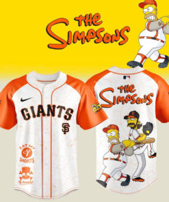 San Francisco Giants The Simpsons Eat My Shorts 2026 Baseball Jersey