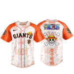 San Francisco Giants x One Piece Night 2026 Game Baseball Jersey 1 San Francisco Giants x One Piece Night 2026 Game Baseball Jersey