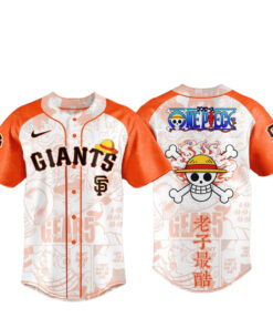 San Francisco Giants x One Piece Night 2026 Game Baseball Jersey