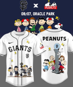 San Francisco Giants x Peanuts Snoopy Baseball Jersey