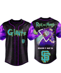 San Francisco Giants x Rick and Morty 2026 Baseball Jersey