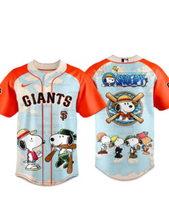 San Francisco Giants x Snoopy 2026 Baseball Jersey