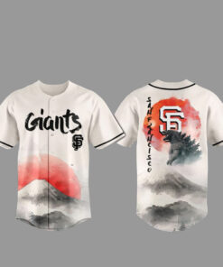 San Francisco Giants x The Godzilla Kaiju Baseball Jersey