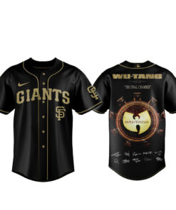 San Francisco Giants x Wu-Tang Forever The Final Chamber 2026 Baseball Jersey