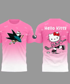 San Jose Sharks x Hello Kitty Pink 2026 Shirt