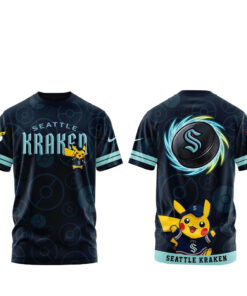 Seattle Kraken 30th Anniversary Pokemon 2026 Shirt