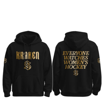 Seattle Kraken Celebrates Women in Hockey Month 2026 Hoodie