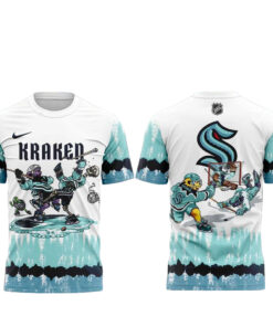 Seattle Kraken Grateful Dead Tie Dye Shirt