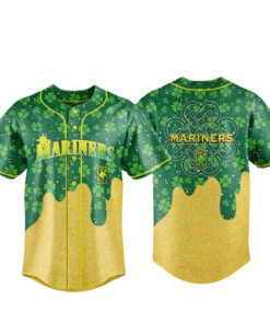 Seattle Mariners Happy St Patrick’s Day 2026 Baseball Jersey