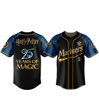 Seattle Mariners Harry Potter 25 Years of Magic Game Night 2026 Baseball Jersey