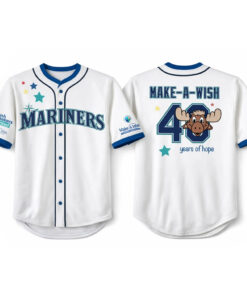 Seattle Mariners Make A Wish Night 2026 Baseball Jersey