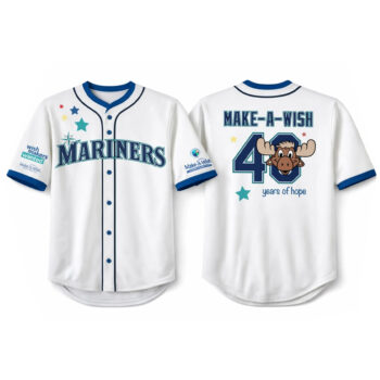 Seattle Mariners Make A Wish Night 2026 Baseball Jersey