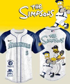 Seattle Mariners The Simpsons Eat My Shorts 2026 Baseball Jersey